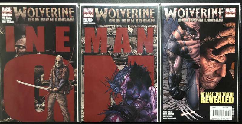 Wolverine: Old Man Logan(2008) - Complete Run + Variants