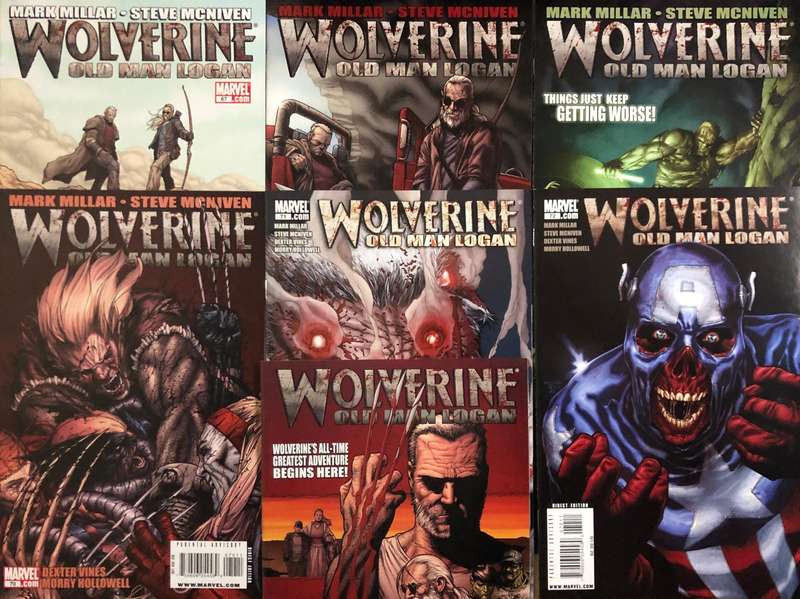 Wolverine: Old Man Logan(2008) - Complete Run + Variants