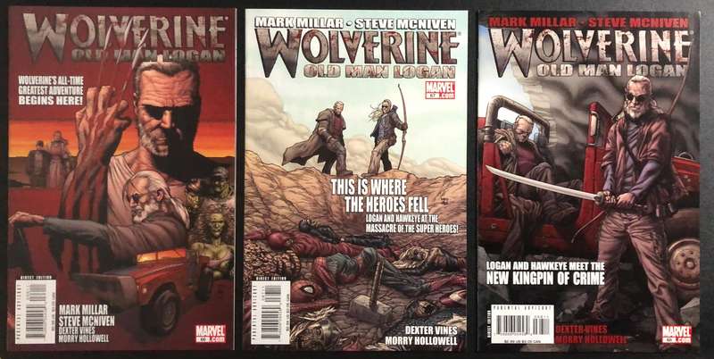 Wolverine: Old Man Logan(2008) - Complete Run + Variants