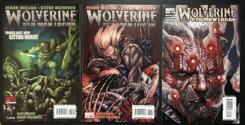 Wolverine: Old Man Logan(2008) - Complete Run + Variants