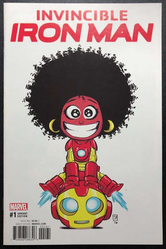 Invincible Iron Man#1(2016) Skottie Young Marvel Babies Variant