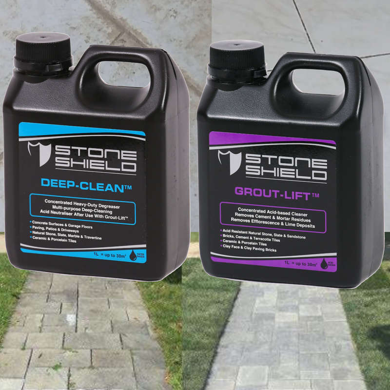 Value Pack 1L Grout Lift and 1L Deep Clean