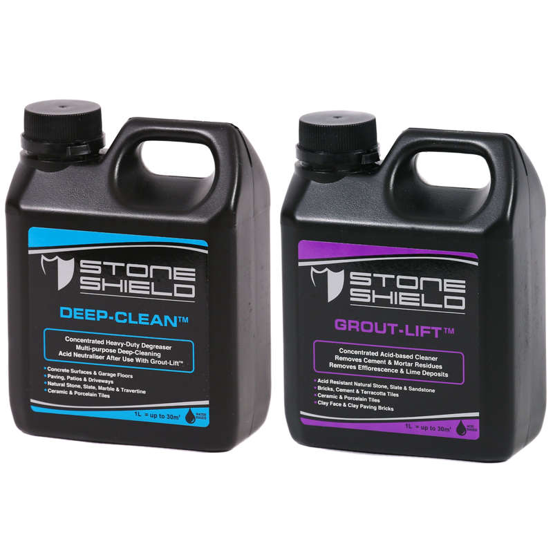 Value Pack 1L Grout Lift and 1L Deep Clean