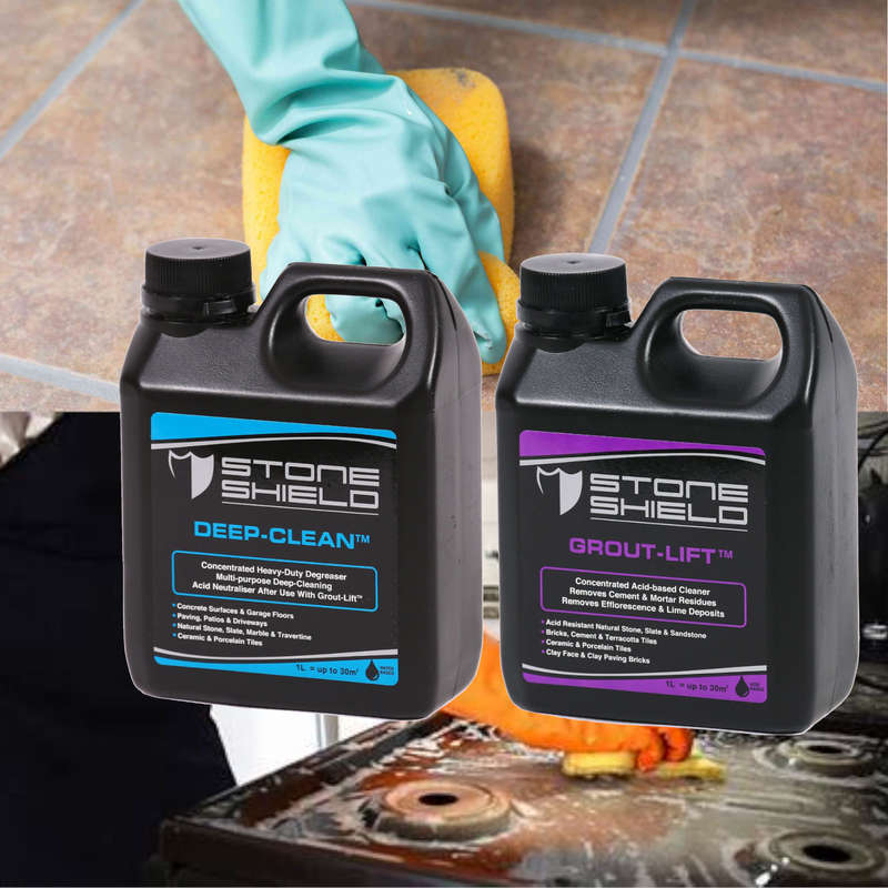 Value Pack 1L Grout Lift and 1L Deep Clean