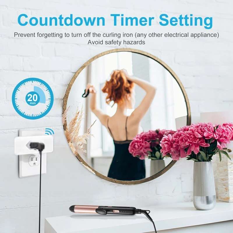 Zigbee Smart Plug 16A TUYA South African Power AC Plug Socket