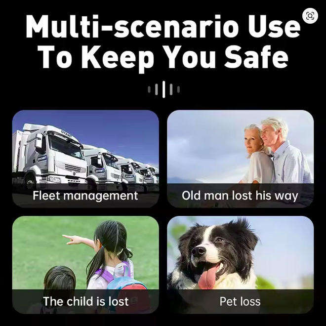Mini GPS Tracker  Magnetic, Anti-Loss for Pets, Kids, Bags  iOS/Android