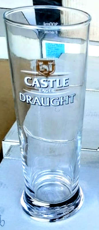 LOCAL BRANDS 500ML & 300ML DRAUGHT BEER GLASSES IN ORIGINAL BOXES PACKED 6 PER BOX