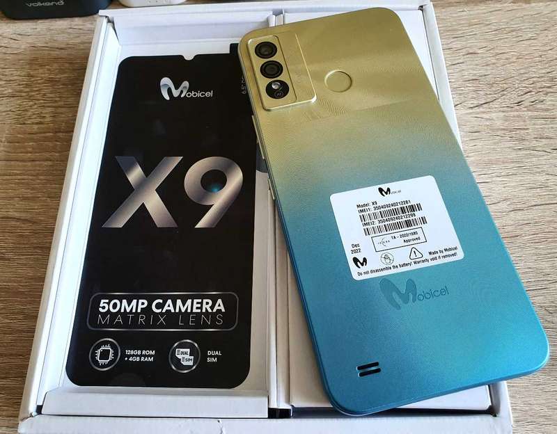 Brand NEW Mobicel X9 - 4GB/128GB +50MP Camera - R1590