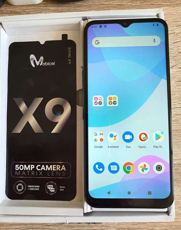 Brand NEW Mobicel X9 - 4GB/128GB +50MP Camera - R1590