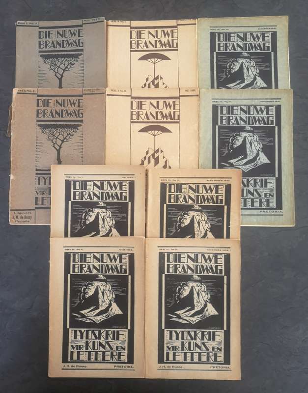 Die Nuwe Brandwag: Tydskrif vir Kuns en Lettere (JH de Bussy)