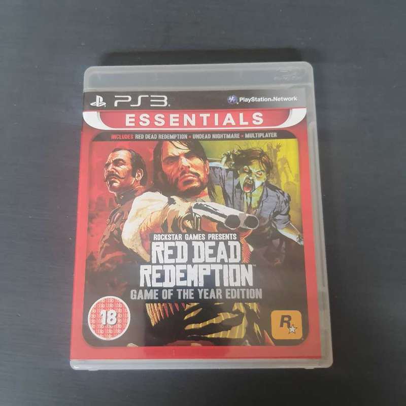 Red dead redemption ps3 game
