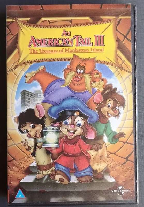 An American Tail 3: The treasure of Manhattan Island (VHS)