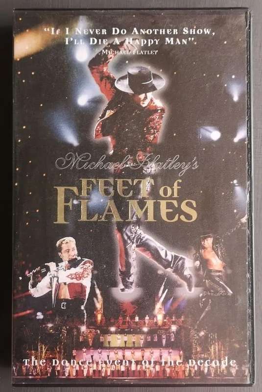 Michael Flatleys Feet of Flames (VHS)