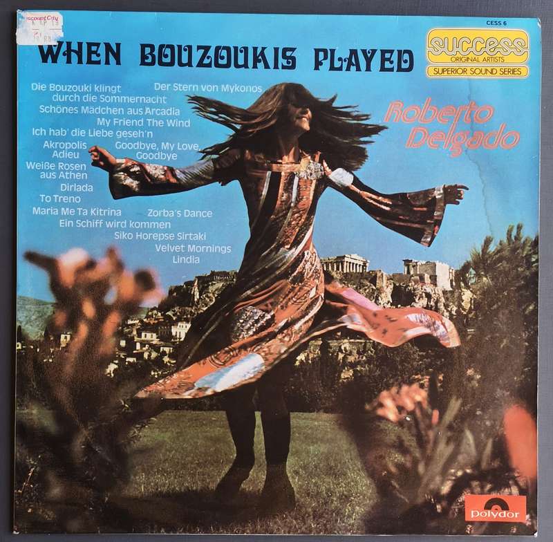 Roberto Delgado - When Bouzoukis Played (Vinyl LP)