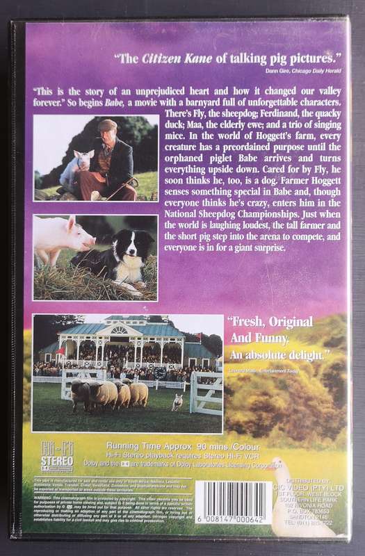 Babe (VHS)