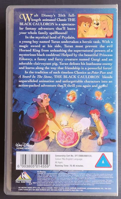 The Black Cauldron (VHS)