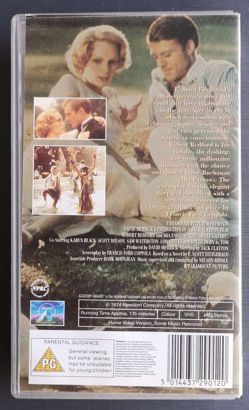 The Great Gatsby (VHS)