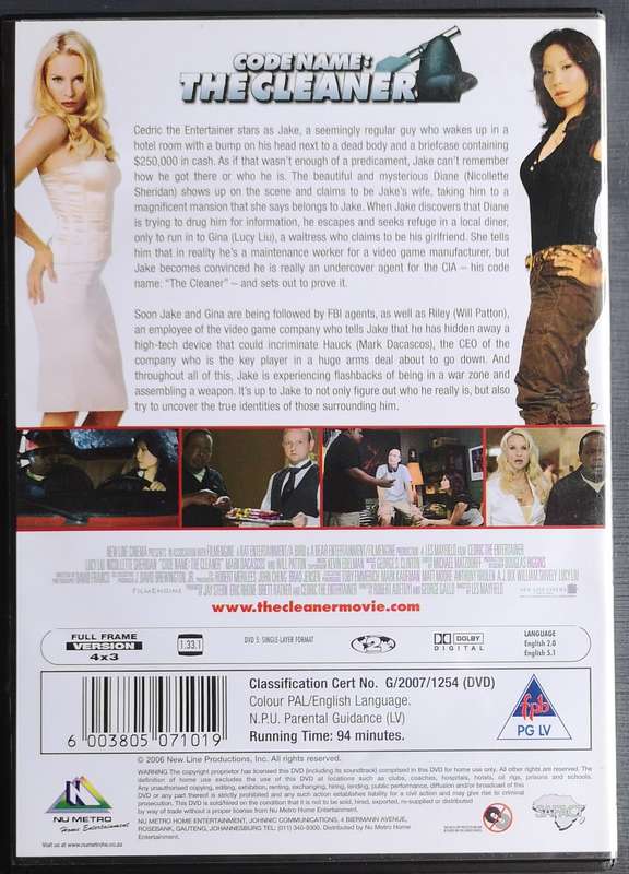Codename: The Cleaner (DVD)