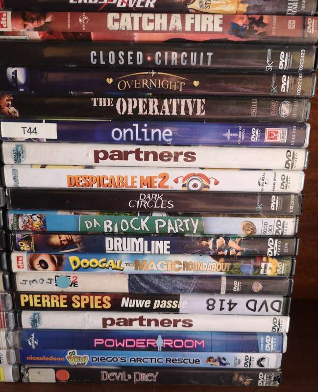 Movie Bundle: 50 DVD's | Used Condition, Sold As-Is (B)