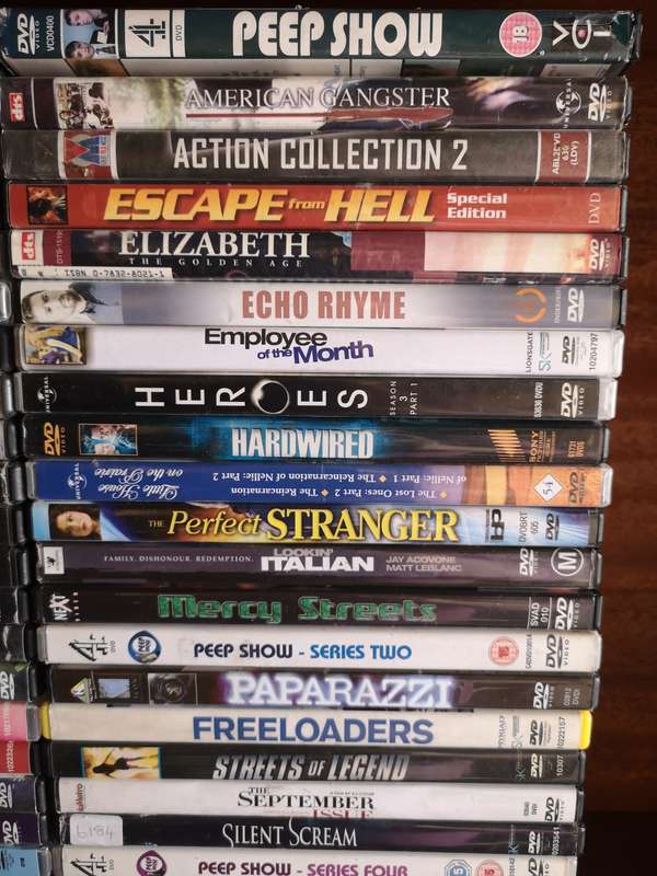 Movie Bundle: 50 DVD's | Used Condition, Sold As-Is (C)