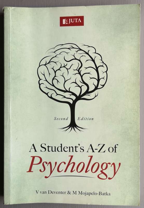 A student's A-Z of psychology - V. van Deventer
