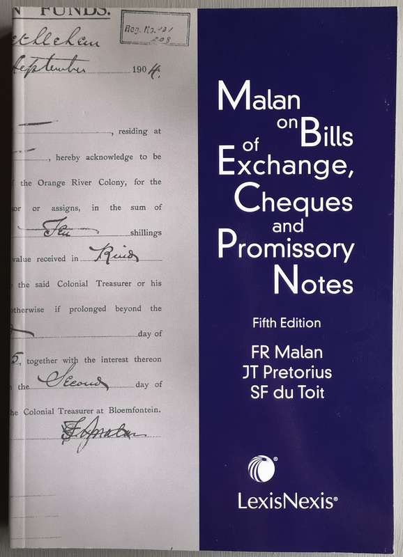 BILLS OF EXCHANGE - MALAN,FR