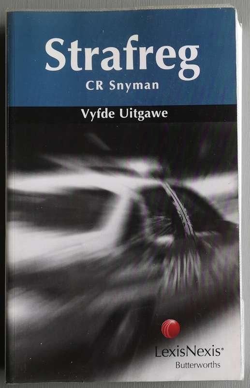Strafreg - SNYMAN