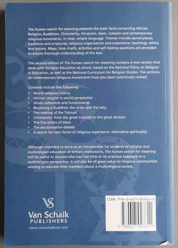 Human search for meaning - J.S. Kruger