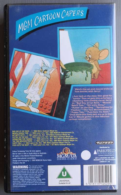 Tom and Jerry - Bad day at cat rock (VHS)