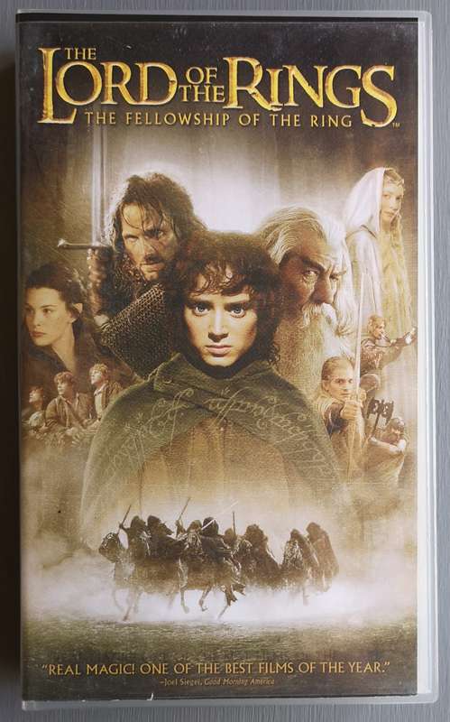 The Lord of the Rings - The Fellowship of the Ring (VHS)