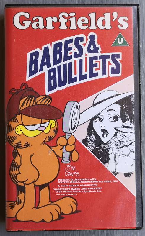 Garfield's Babes and Bullets (VHS)