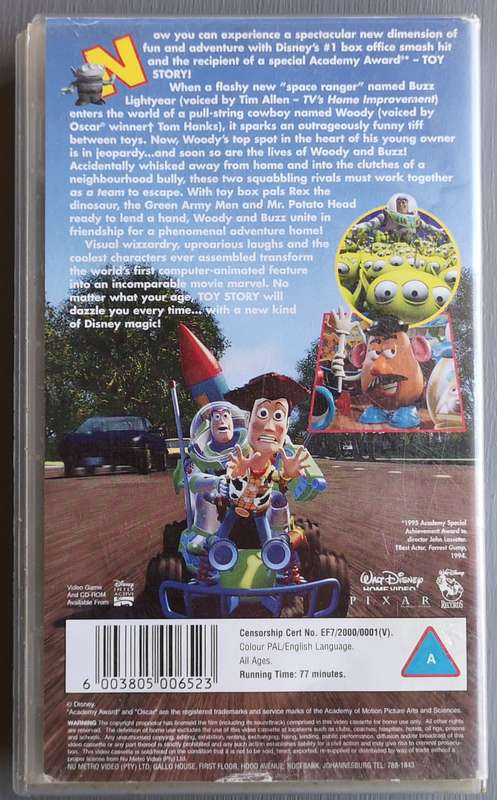 Toy Story (VHS)