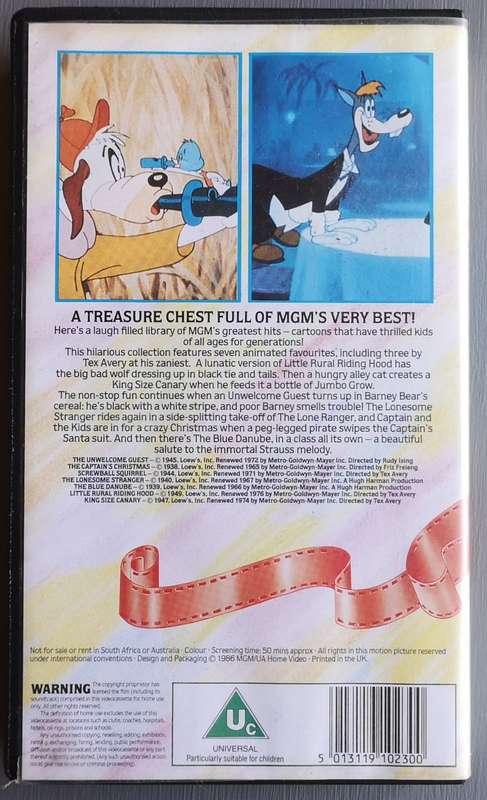 MGM Cartoon Magic (VHS)