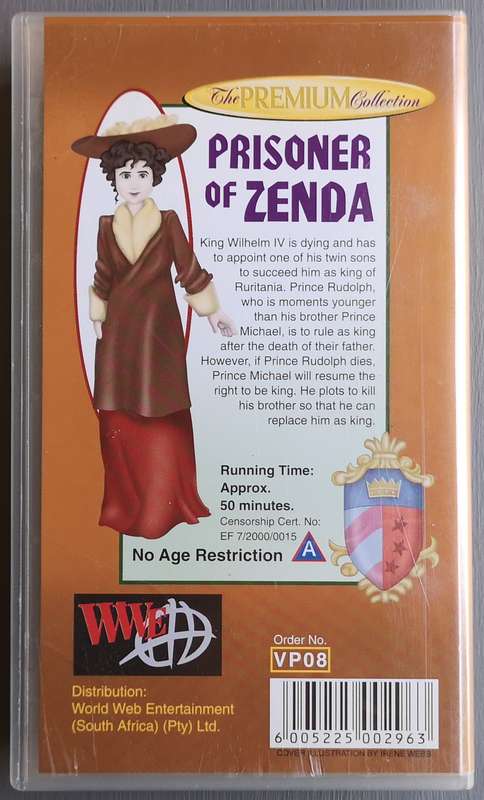 Prisoner of Zenda (VHS)