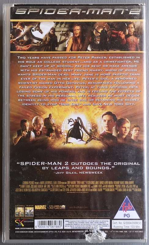 Spiderman 2 (VHS)