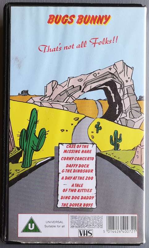Bugs Bunny - Case of the missing hare (VHS)