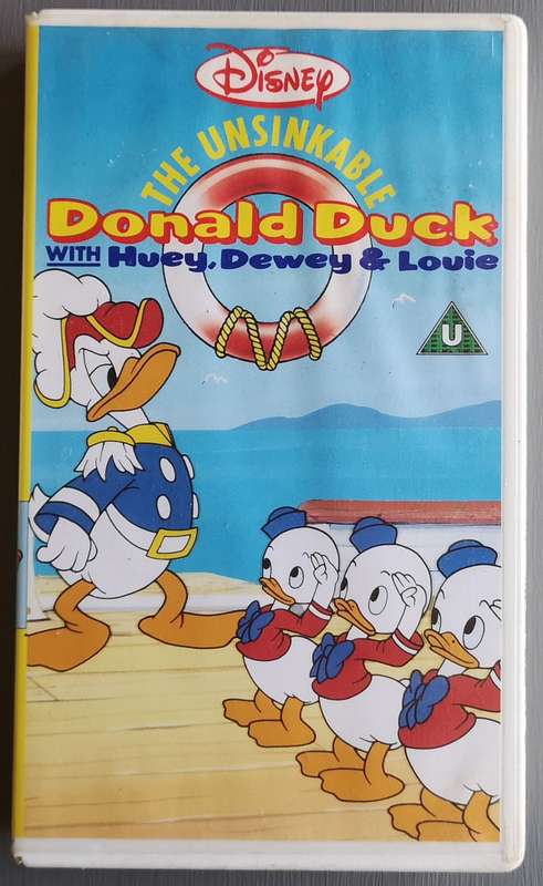 The Unsinkable Donald Duck (VHS)
