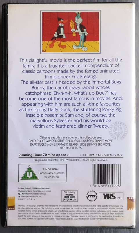 Bugs Bunny Movie (VHS)