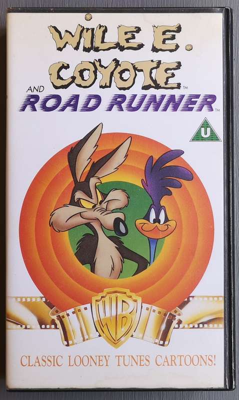 Wile E Coyote and Roadrunner (VHS)