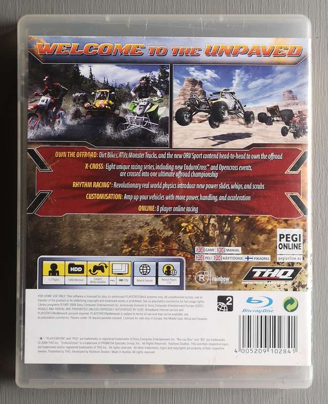 MX vs ATV Untamed (PS3)
