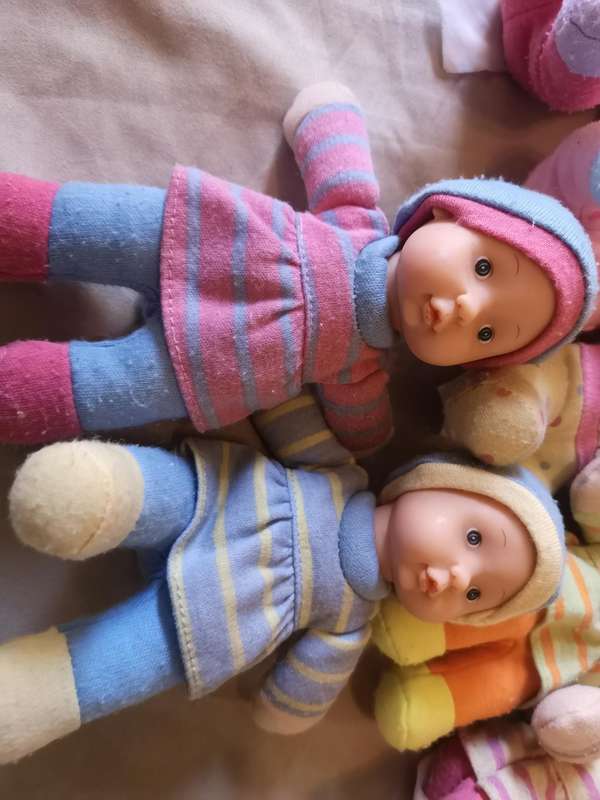 Miniature  Dolls  x 12