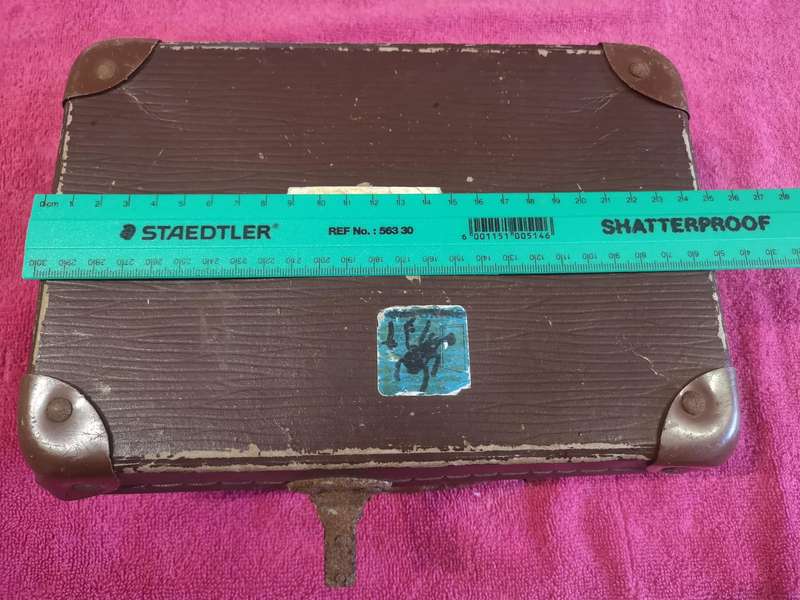 Vintage Brown Schoolcase