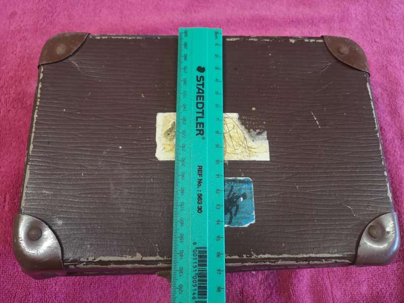 Vintage Brown Schoolcase