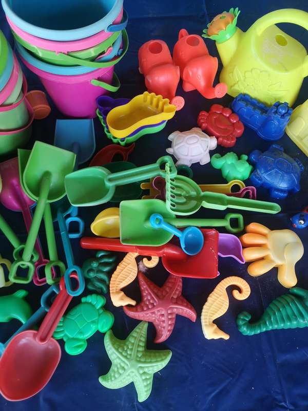 Bucket and Spade Toy Lot