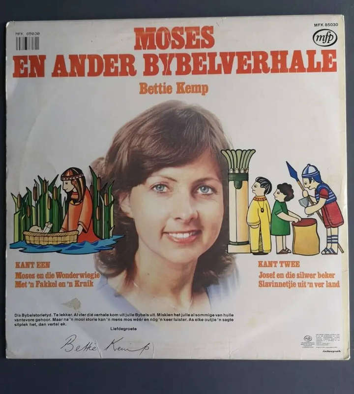 Bettie Kemp - Moses en ander Bybelverhale (Vinyl LP)