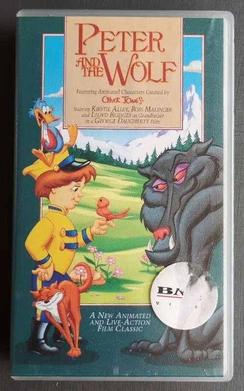 Peter and the Wolf (VHS)