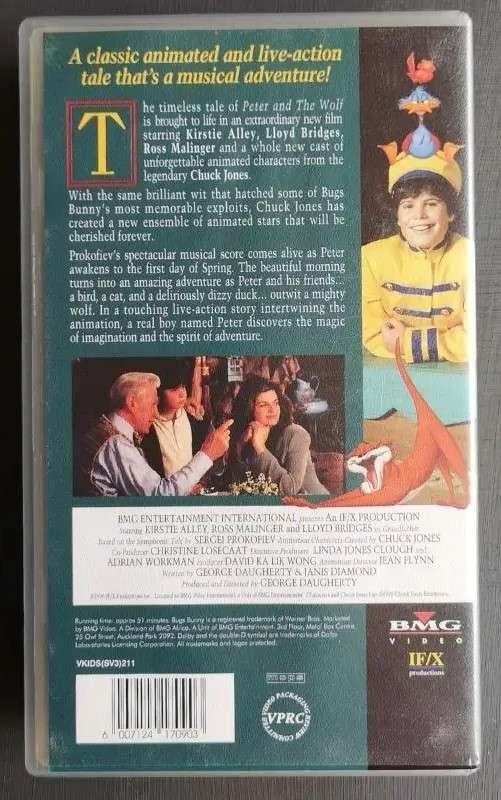 Peter and the Wolf (VHS)