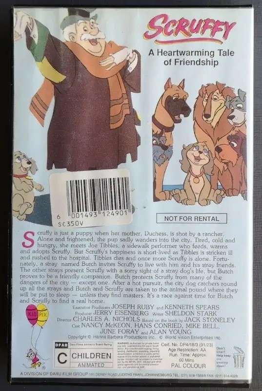 Scruffy (VHS)
