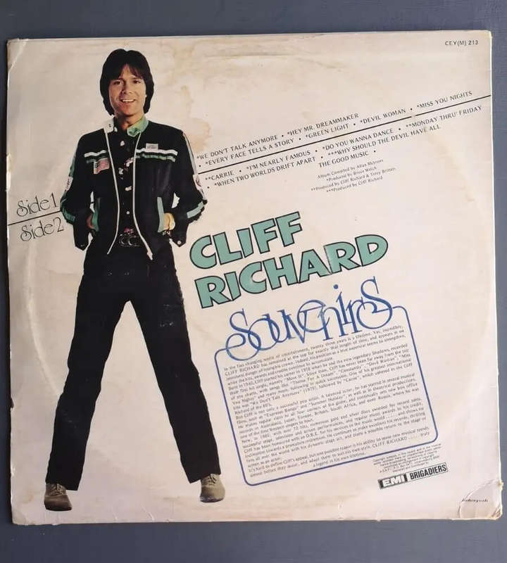 Cliff Richard - Souvenirs (Vinyl LP)