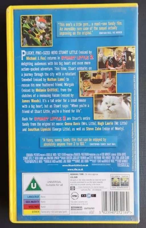 Stuart Little 2 (VHS)